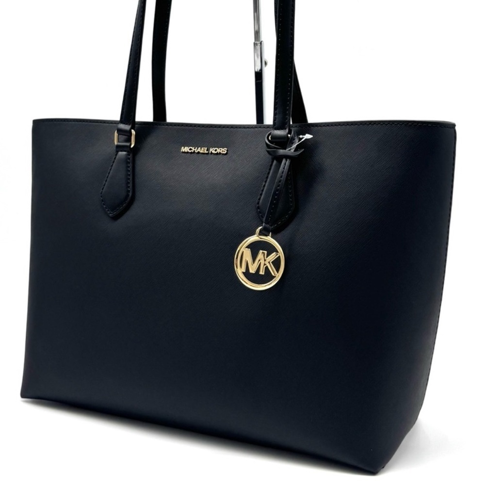 Michael Kors Sheila Large Signature Logo Tote Bag - Black